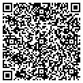 QR code with P C & F contacts