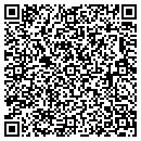 QR code with n-e service contacts