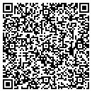 QR code with P B Grading contacts