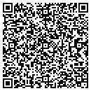 QR code with 3 in 1 contacts