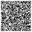 QR code with B & M Septic Service contacts