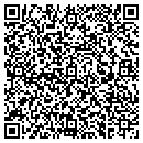 QR code with P & S Developers Inc contacts
