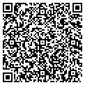 QR code with J & B Raceway contacts