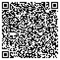 QR code with D & J Cafe contacts
