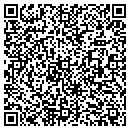 QR code with P & J Cafe contacts