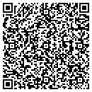 QR code with R J One Stop contacts