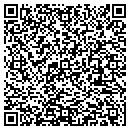 QR code with V Cafe Inc contacts
