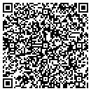 QR code with P & M Developers Inc contacts