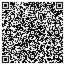 QR code with P J's Quick Stop contacts