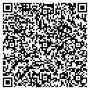 QR code with B & M Logging Inc contacts