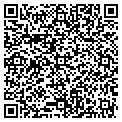 QR code with B & J Logging contacts