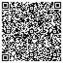 QR code with L B Logging contacts