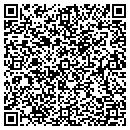 QR code with L B Logging contacts