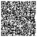 QR code with P & K's contacts