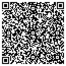 QR code with M & W Foundations contacts