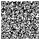 QR code with H & W Security contacts