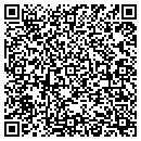 QR code with B Designed contacts