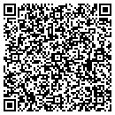 QR code with V J Express contacts