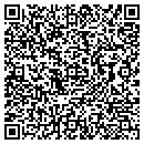 QR code with V P George's contacts