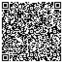 QR code with D&J Variety contacts
