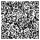 QR code with P&P Variety contacts