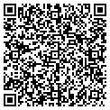 QR code with B & P Development contacts