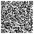 QR code with D & L Cafe contacts