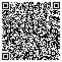 QR code with D & T Variety contacts