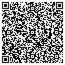 QR code with K & J's Cafe contacts