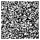 QR code with H & W Inlaw Distributing contacts