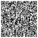 QR code with B D Cleaning contacts