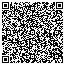 QR code with K Shutter contacts