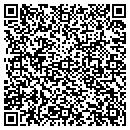 QR code with H Ghilardi contacts