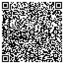 QR code with C & C Cafe contacts