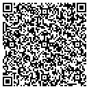 QR code with P & B Catering contacts
