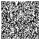 QR code with B & L Books contacts
