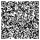 QR code with R Rasmussen contacts