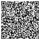 QR code with R Schroeder contacts