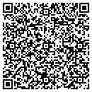 QR code with H & F Crab House contacts