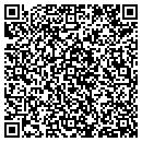 QR code with M V Thrift Store contacts