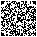 QR code with K&B Travel contacts