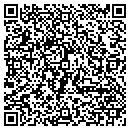 QR code with H & K Custom Service contacts