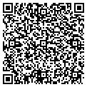 QR code with D M X contacts