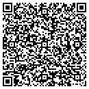 QR code with G C R Tire Center contacts