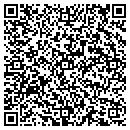 QR code with P & R Associates contacts