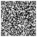 QR code with B & K Catering contacts