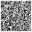 QR code with B & K Groves contacts