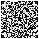 QR code with T and K properties contacts