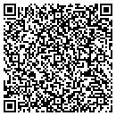 QR code with K X D C B S 13 contacts