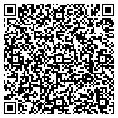 QR code with B E Siding contacts